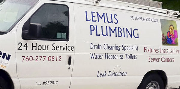 lemus-plumbing-van