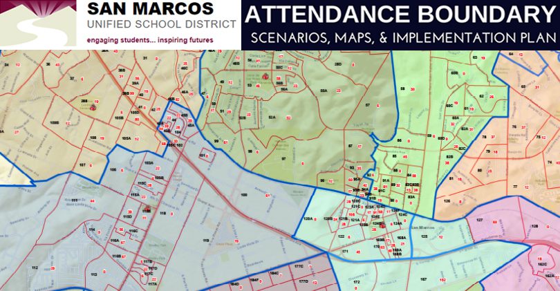 San Marcos Unified Boundary Update 2018